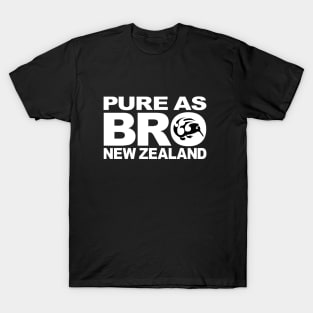 Pure as BRO New Zealand Kiwi T-Shirt